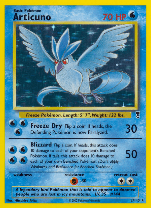 Carta Pokémon Articuno 2