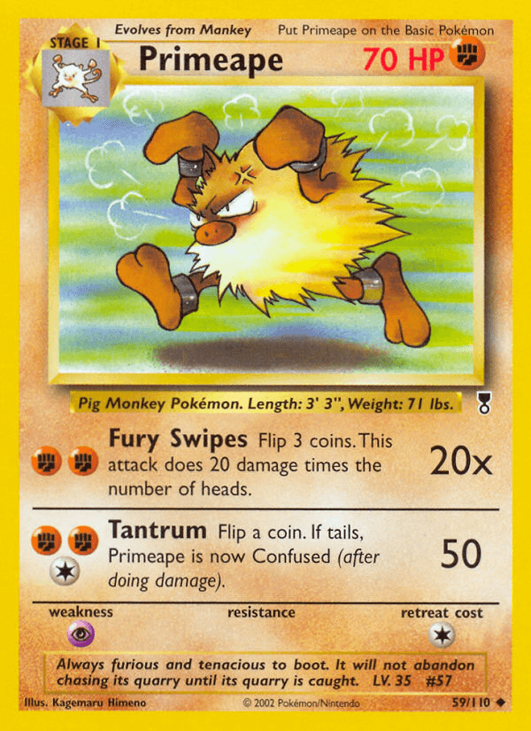 Carta Pokémon Primeape 59