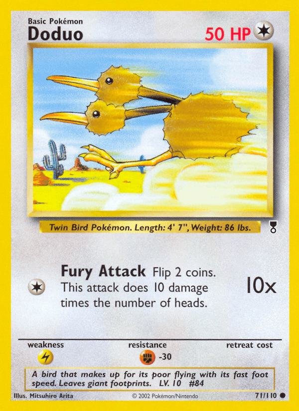 Carta Pokémon Doduo 71