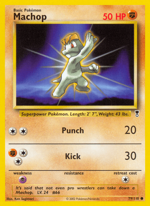 Carta Pokémon Machop 79