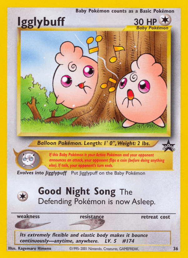 Carta Pokémon Igglybuff 36