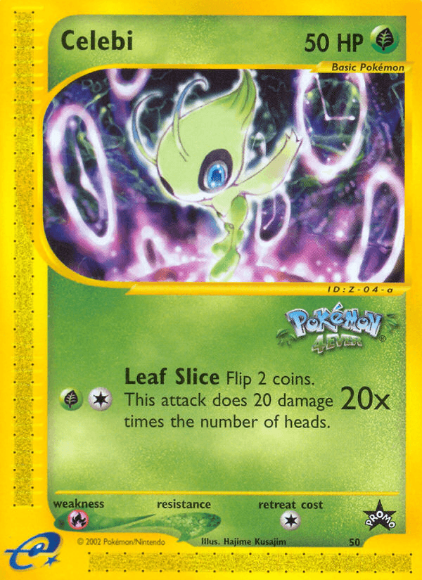 Carta Pokémon Celebi 50