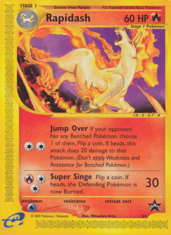 Carta Pokémon Rapidash 51