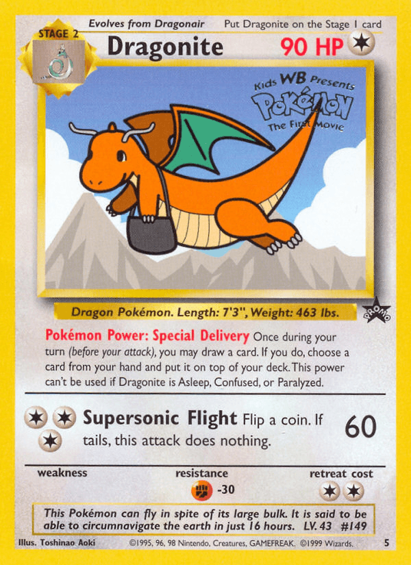 Carta Pokémon Dragonite 5