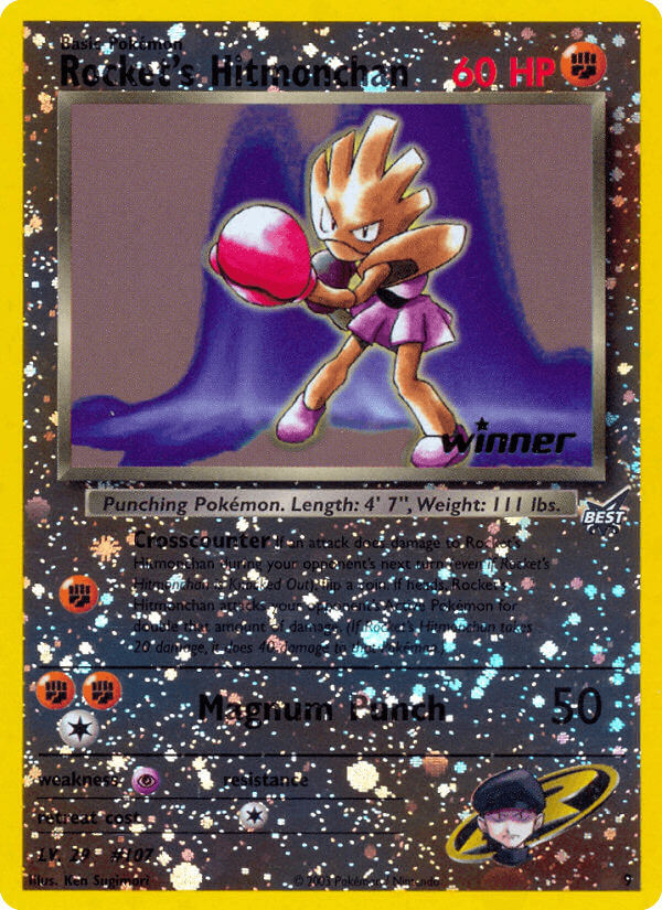 Carta Pokémon Rocket's Hitmonchan 9