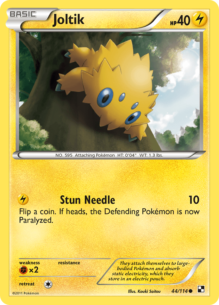 Carta Pokémon Joltik 44
