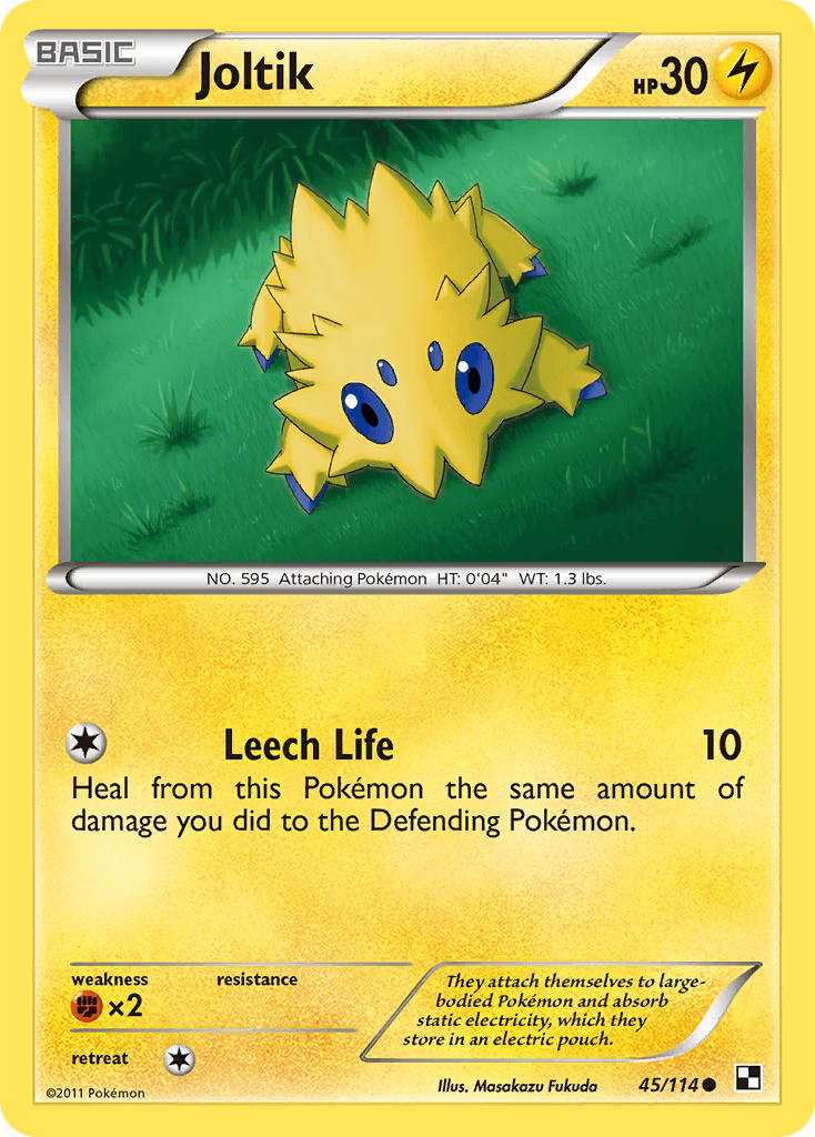 Carta Pokémon Joltik 45