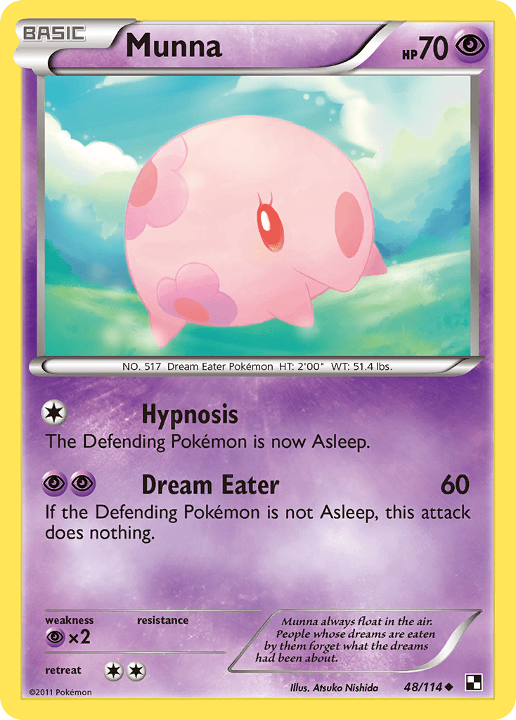 Carta Pokémon Munna 48