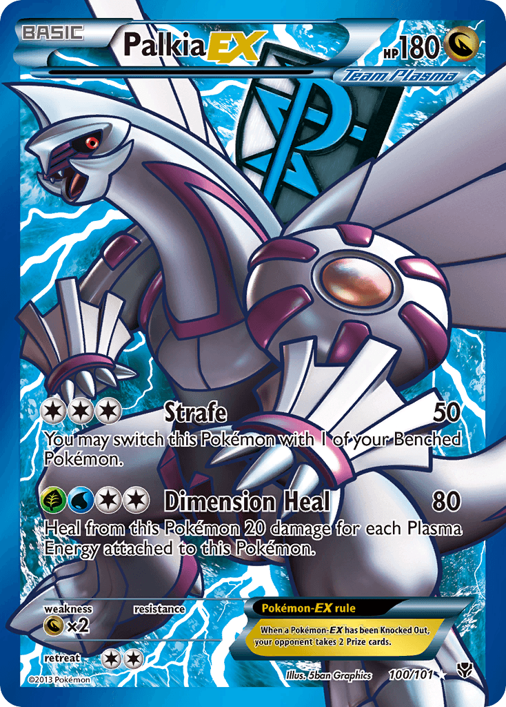 Carta Pokémon Palkia-EX 100