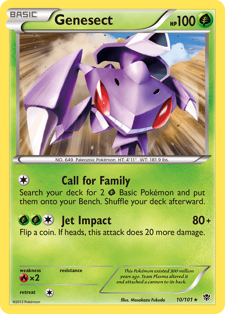 Carta Pokémon Genesect 10