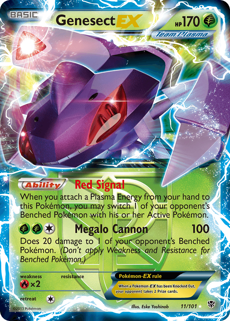 Carta Pokémon Genesect-EX 11