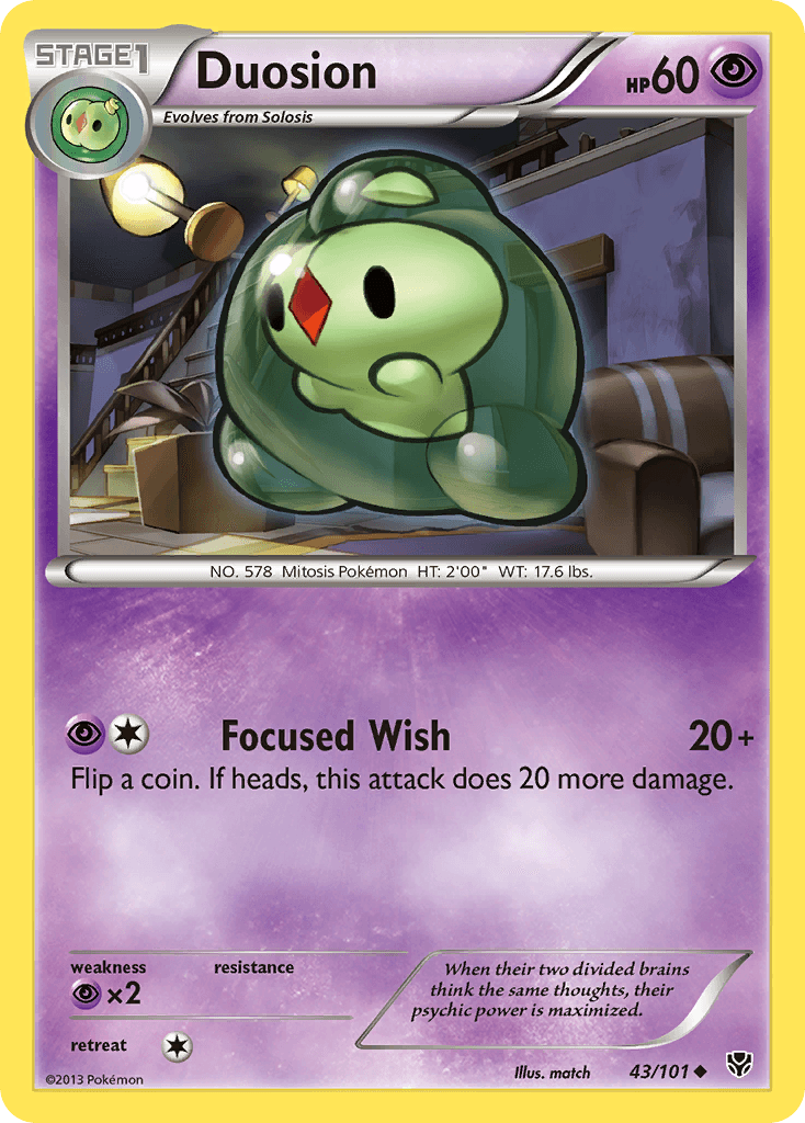 Carta Pokémon Duosion 43