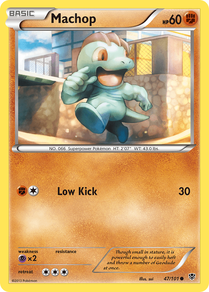 Carta Pokémon Machop 47