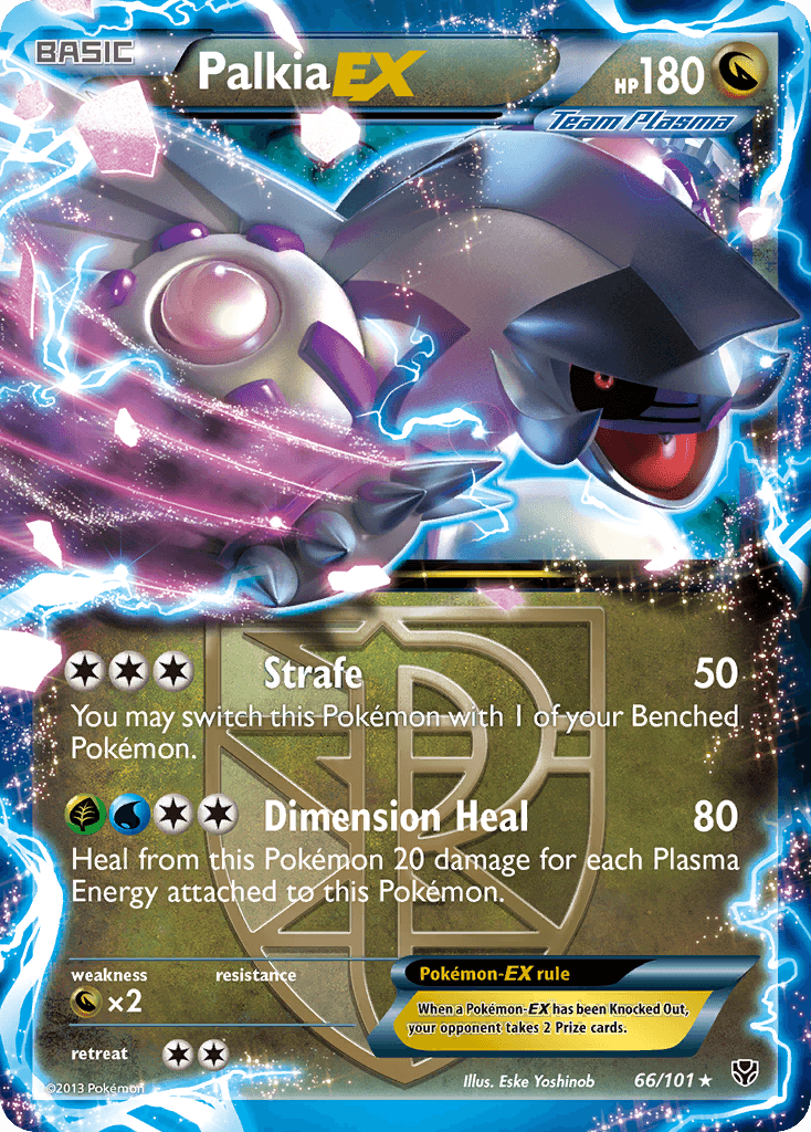 Carta Pokémon Palkia-EX 66