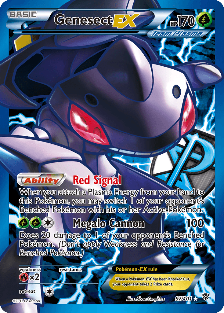 Carta Pokémon Genesect-EX 97