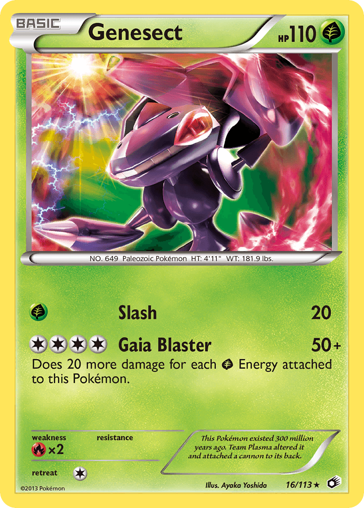 Carta Pokémon Genesect 16