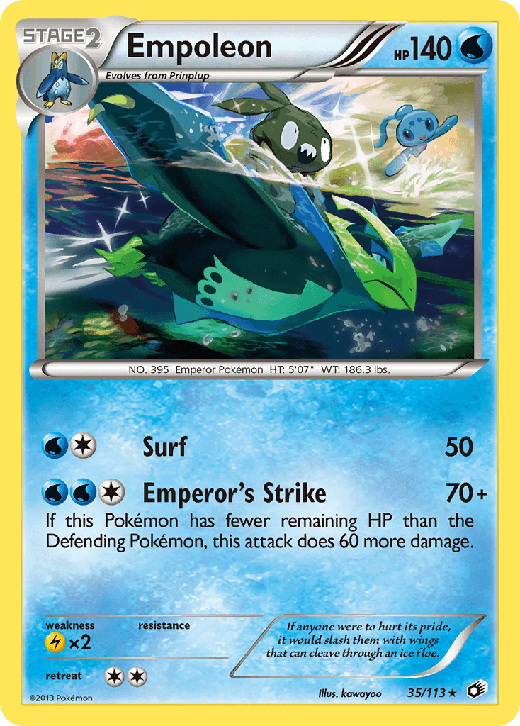 Carta Pokémon Empoleon 35
