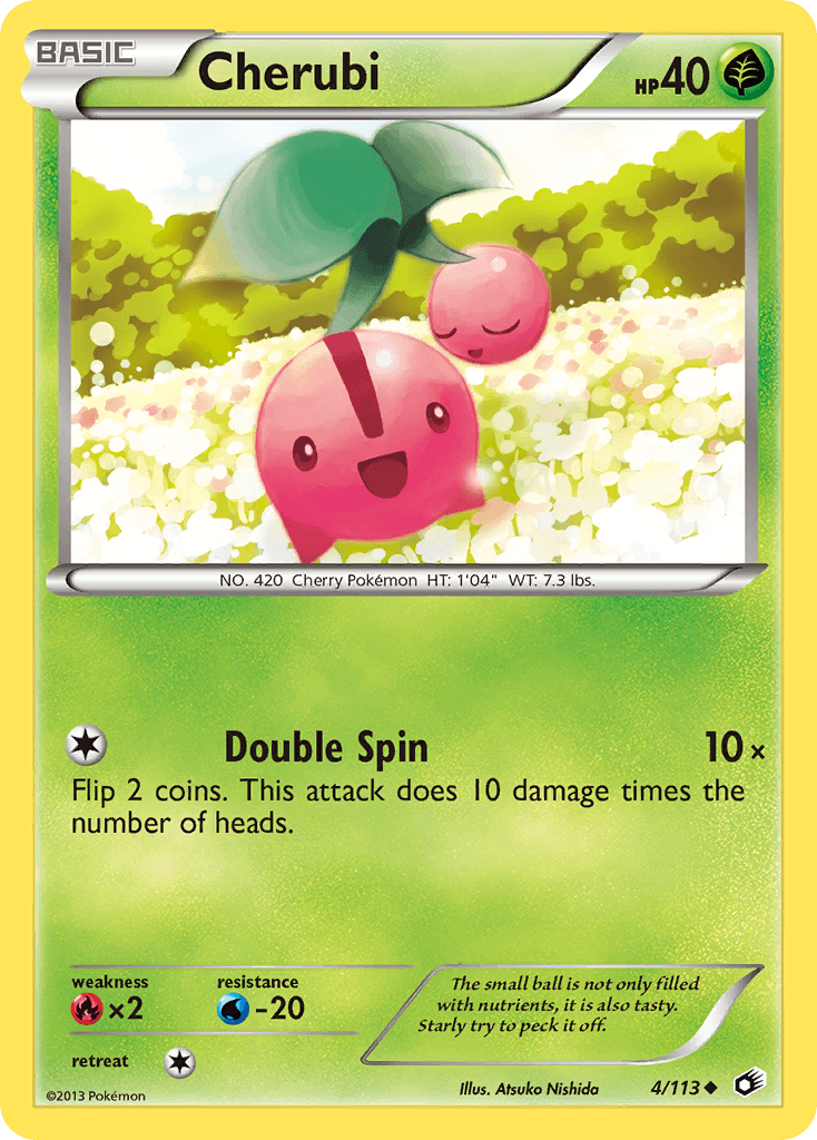 Carta Pokémon Cherubi 4