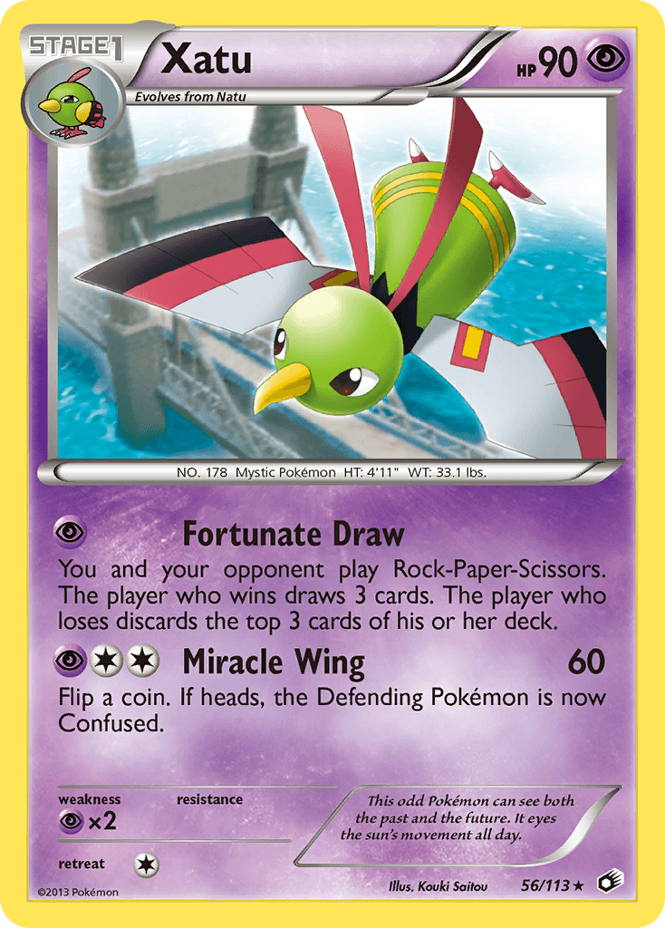 Carta Pokémon Xatu 56