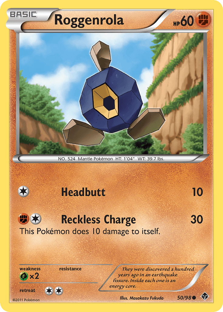 Carta Pokémon Roggenrola
