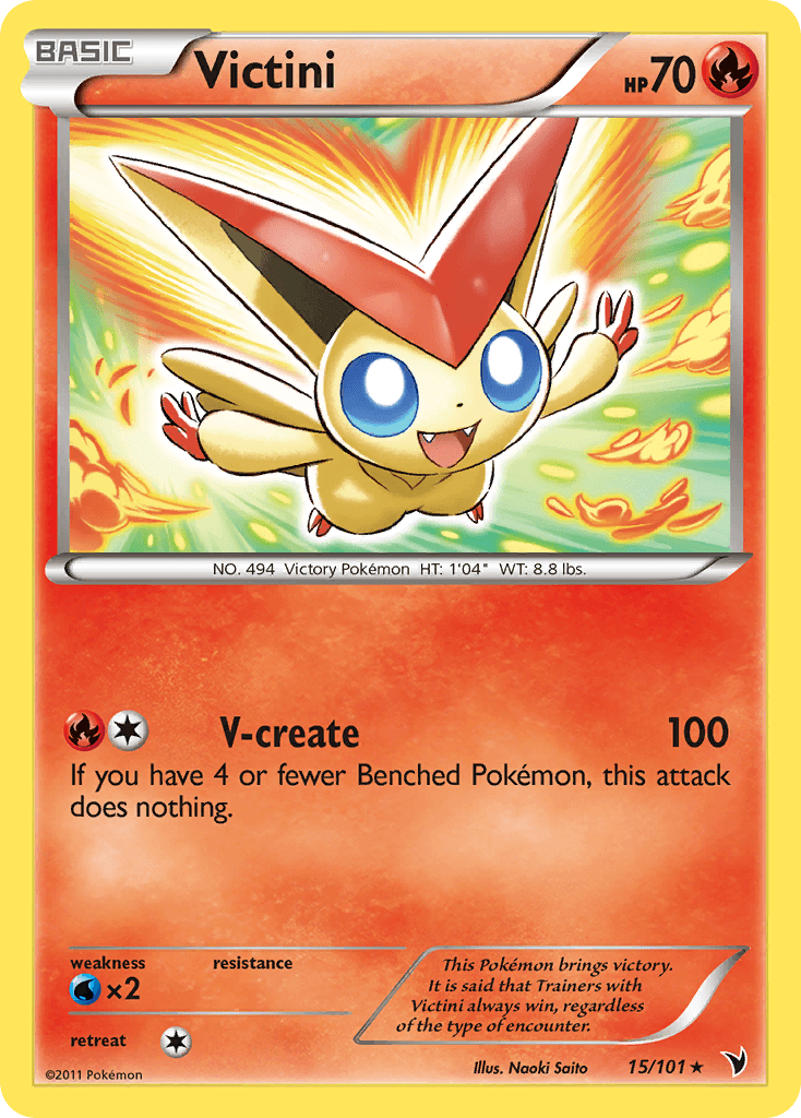 Carta Pokémon Victini 15
