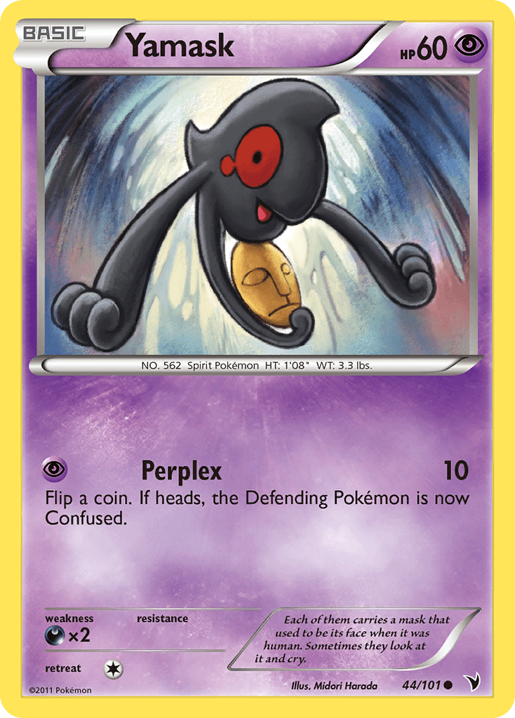 Carta Pokémon Yamask 44