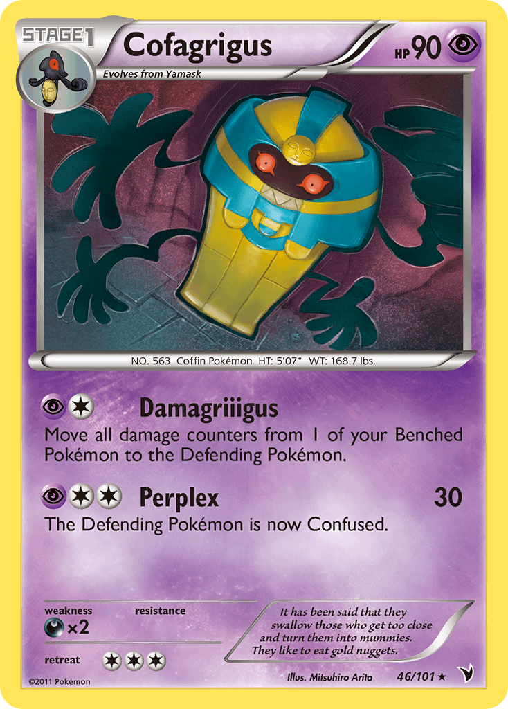 Carta Pokémon Cofagrigus 46