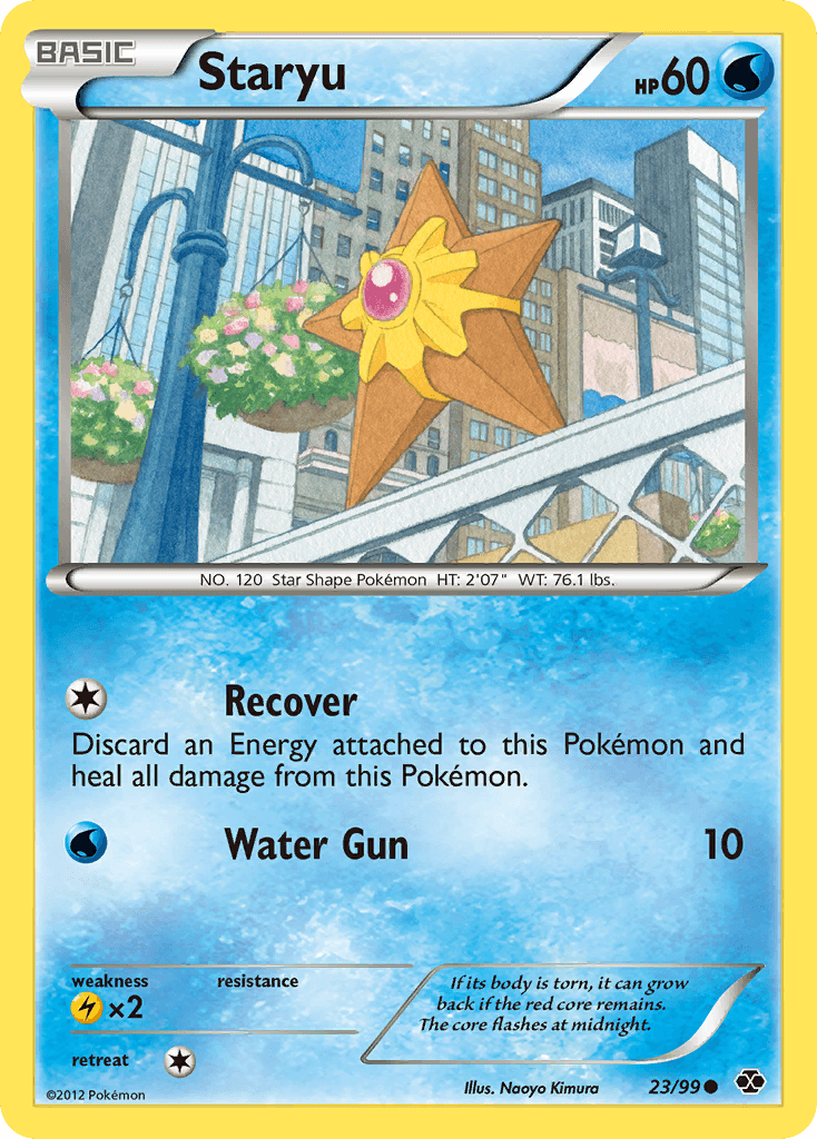 Carta Pokémon Staryu 23
