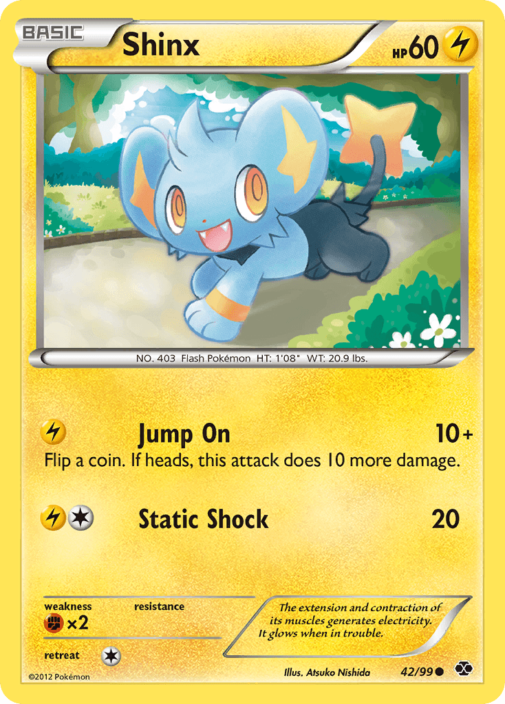 Carta Pokémon Shinx 42