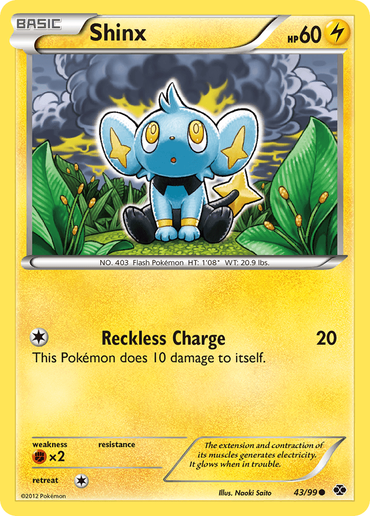 Carta Pokémon Shinx 43