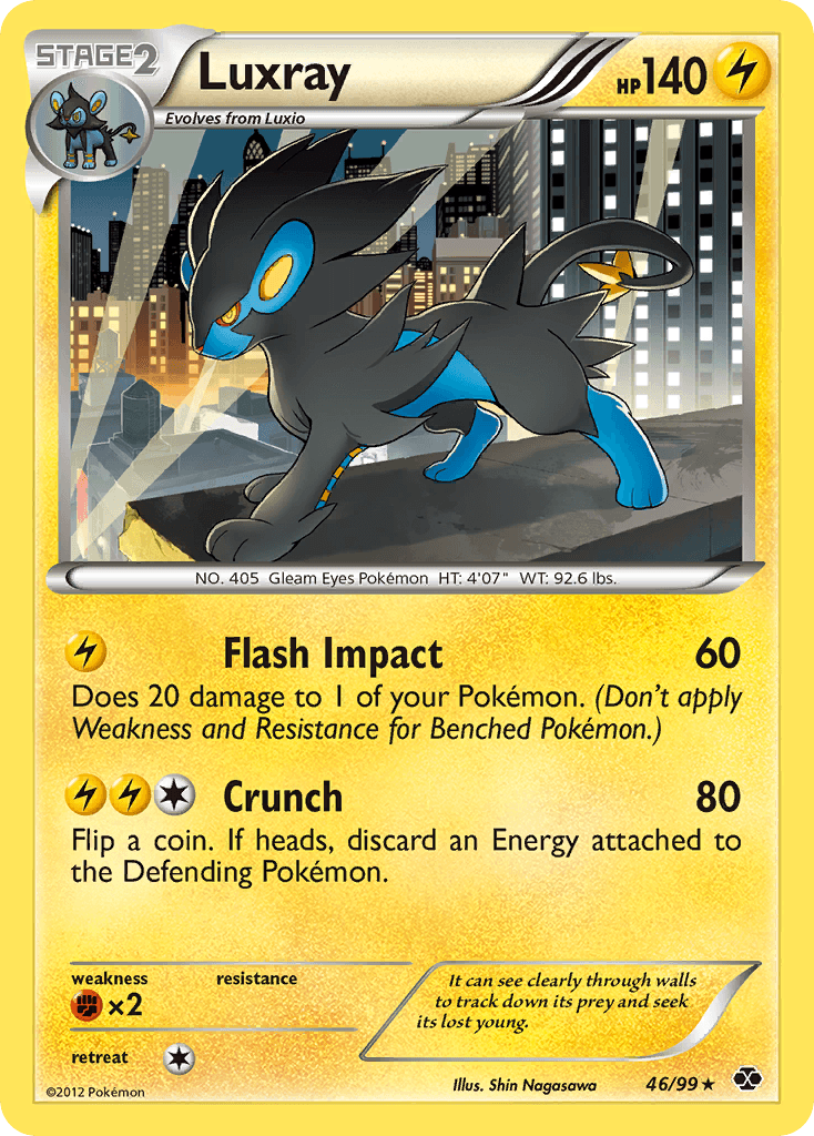 Carta Pokémon Luxray 46