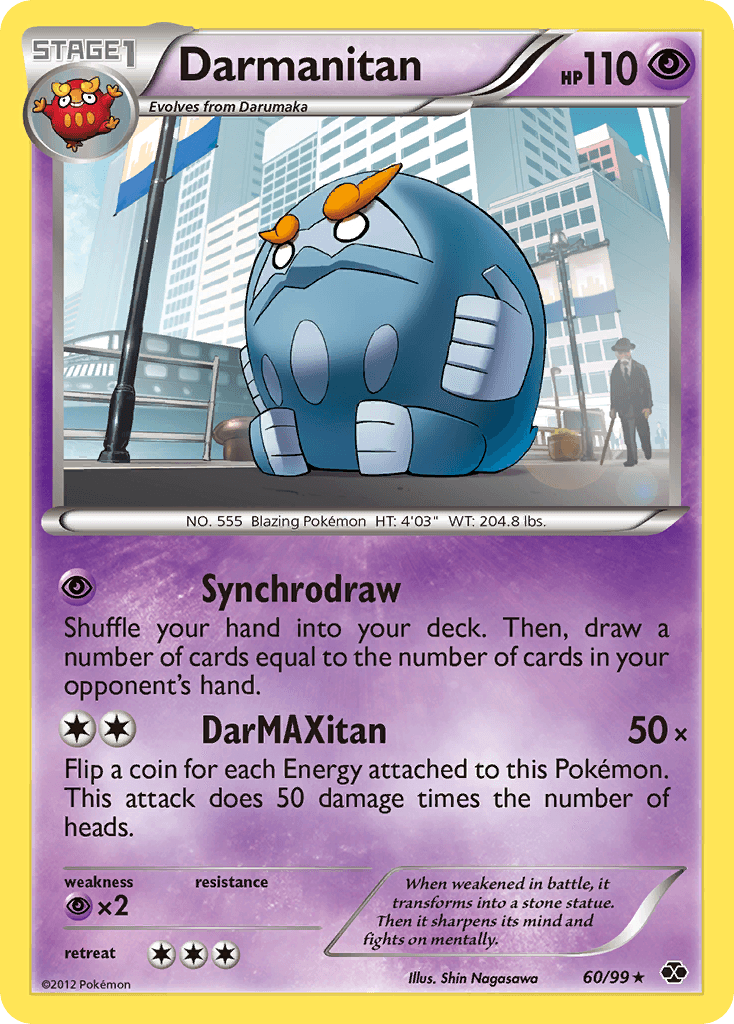 Carta Pokémon Darmanitan 60
