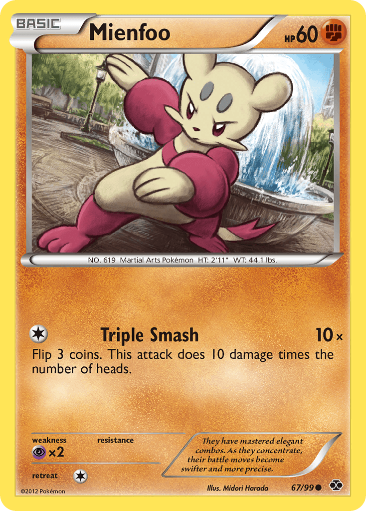 Carta Pokémon Mienfoo 67
