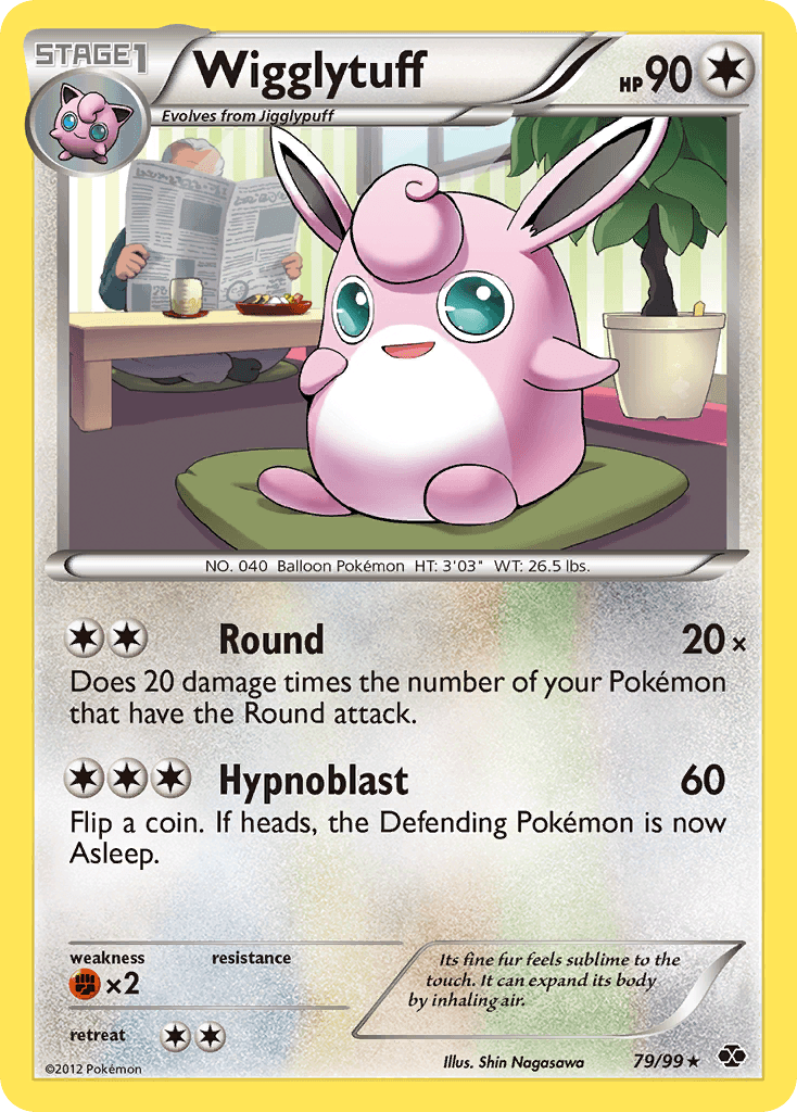 Carta Pokémon Wigglytuff 79 de Next Destinies