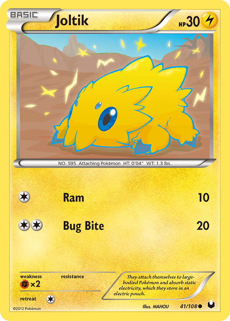 Carta Pokémon Joltik 41