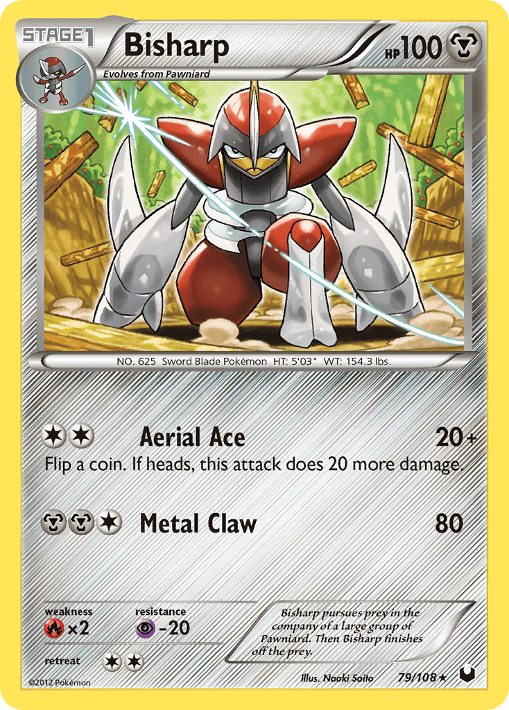 Carta Pokémon Bisharp 79