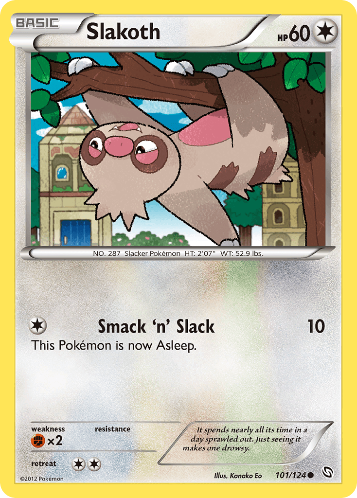 Carta Pokémon Slakoth 101