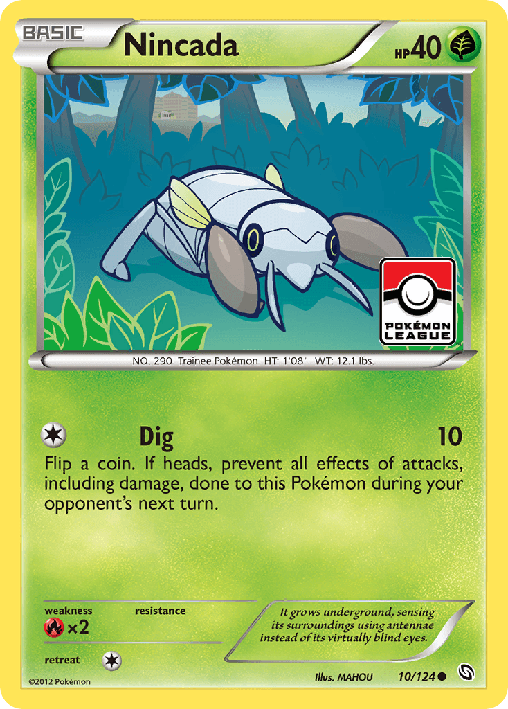 Carta Pokémon Nincada 10