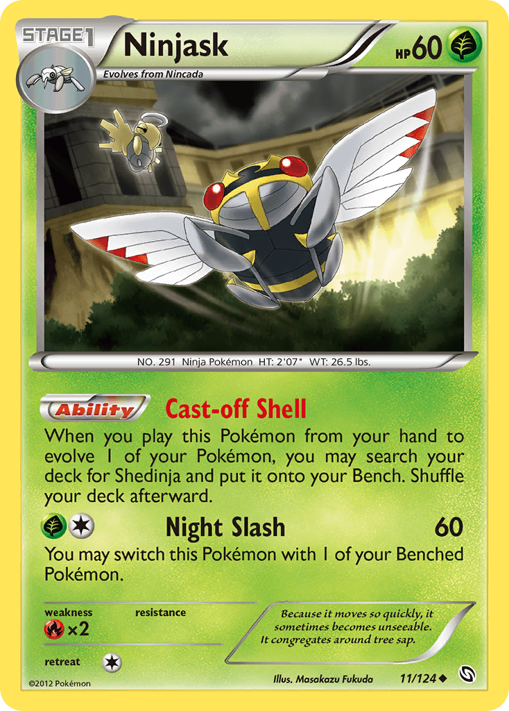 Carta Pokémon Ninjask 11