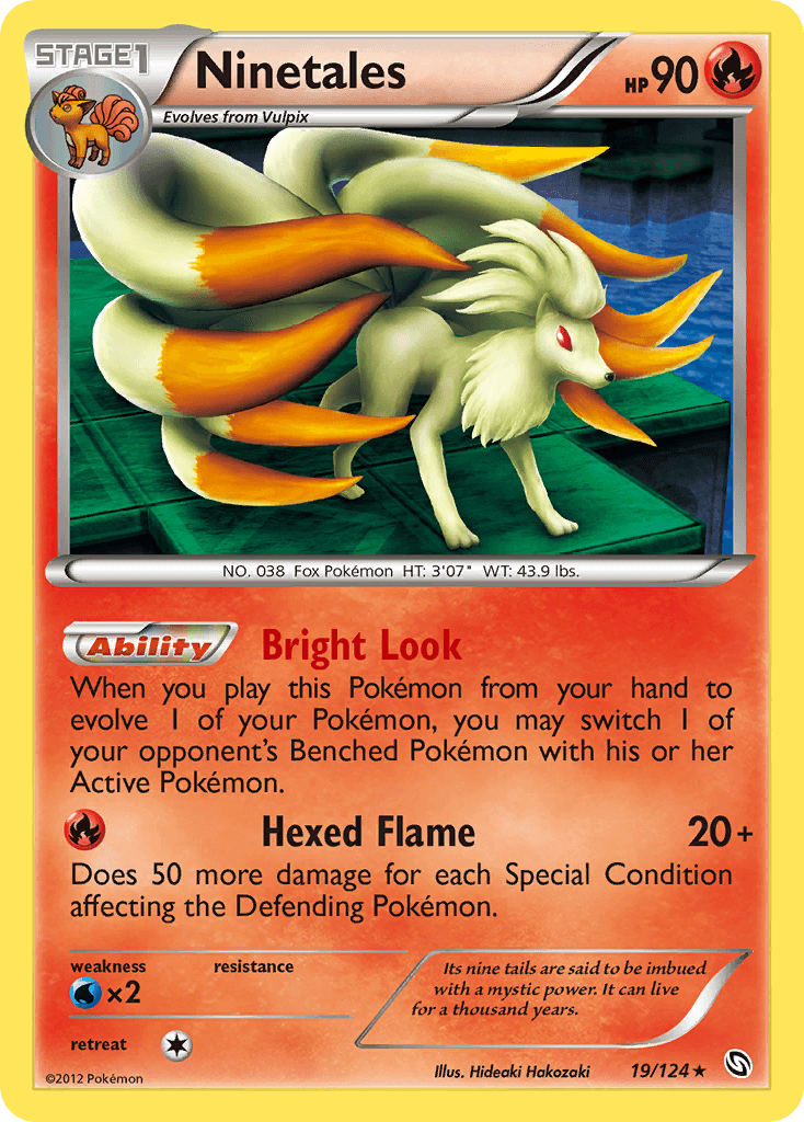 Carta Pokémon Ninetales 19