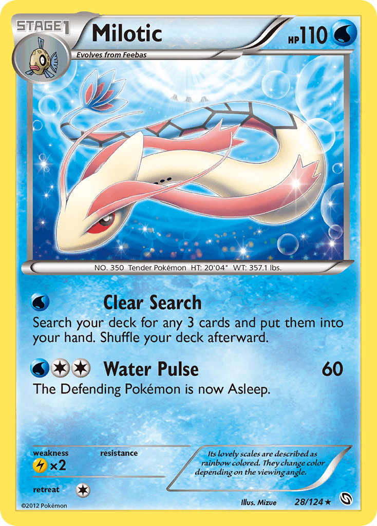Carta Pokémon Milotic 28
