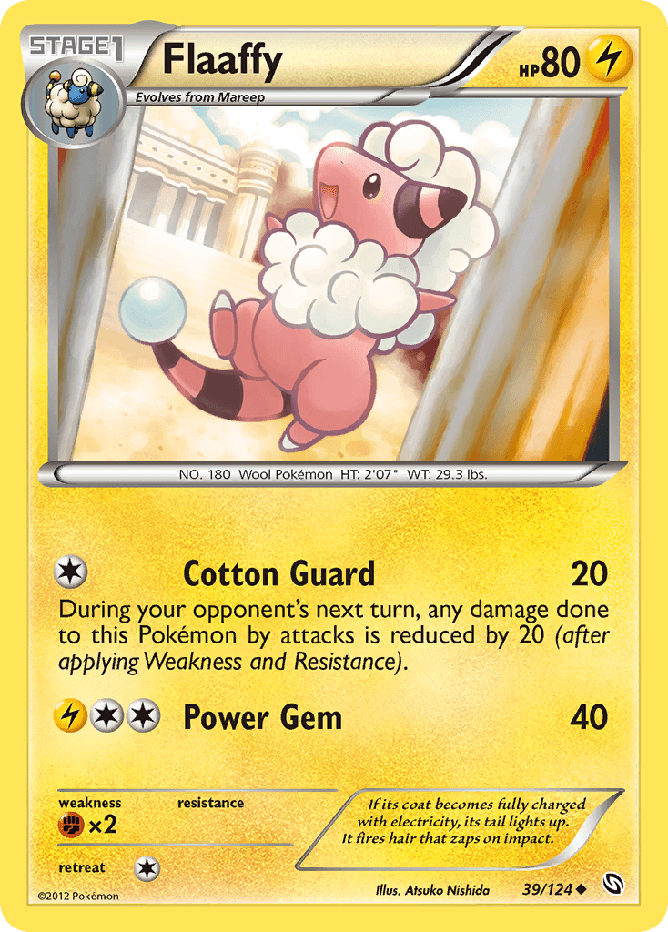Carta Pokémon Flaaffy 39
