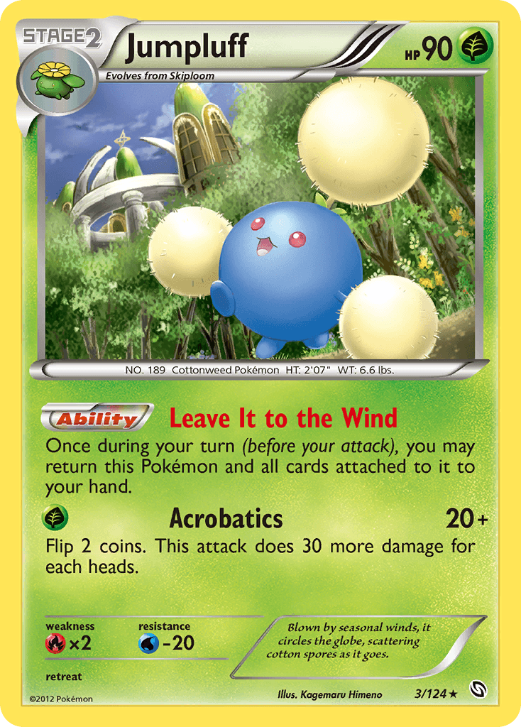 Carta Pokémon Jumpluff 3