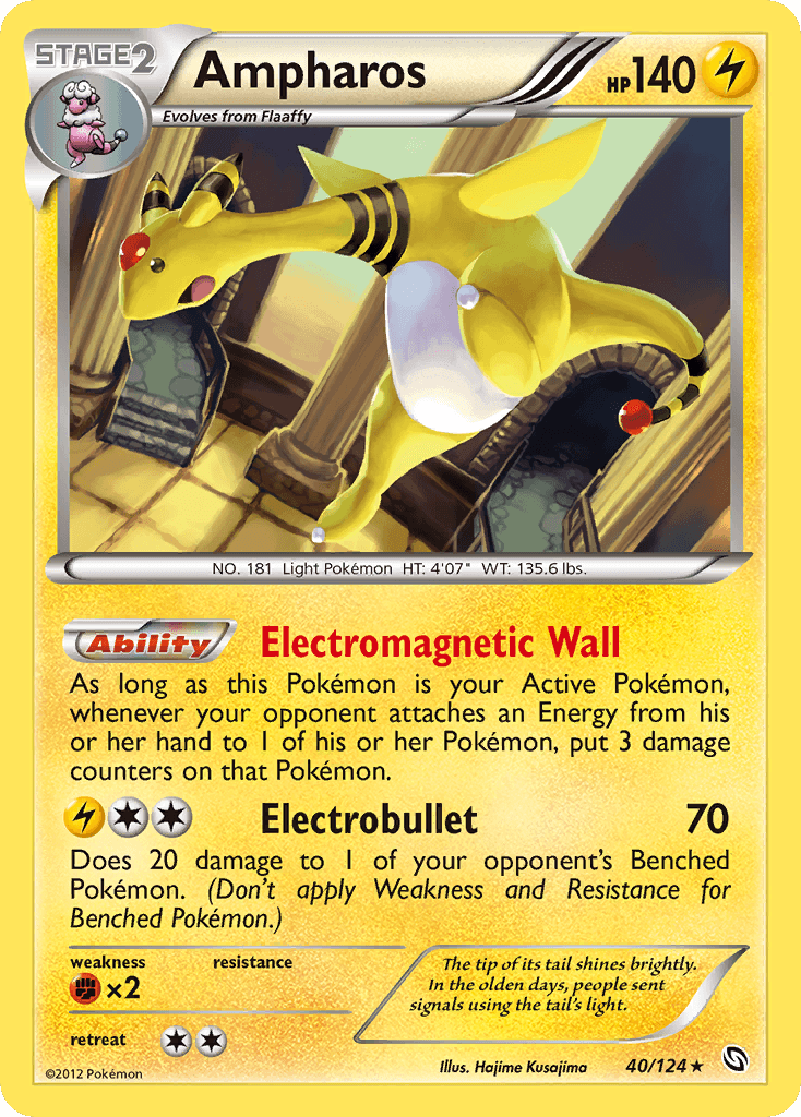 Carta Pokémon Ampharos 40