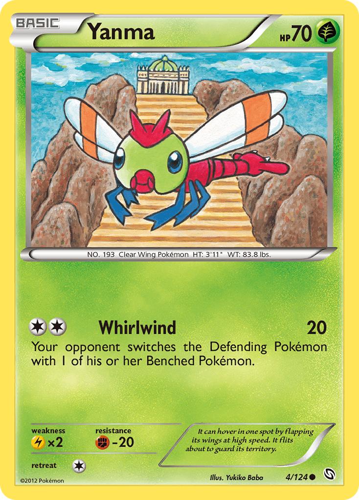 Carta Pokémon Yanma 4