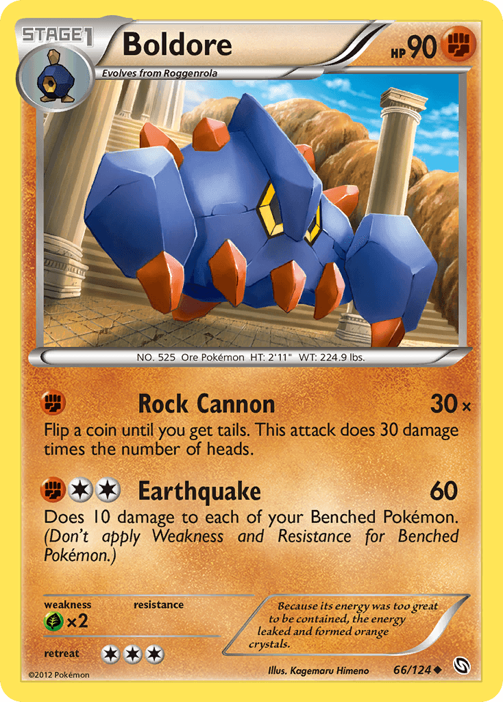 Carta Pokémon Boldore 66
