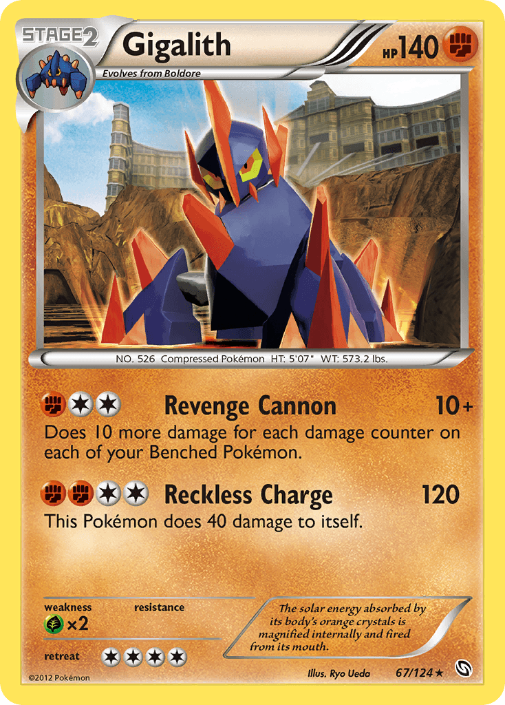 Carta Pokémon Gigalith 67