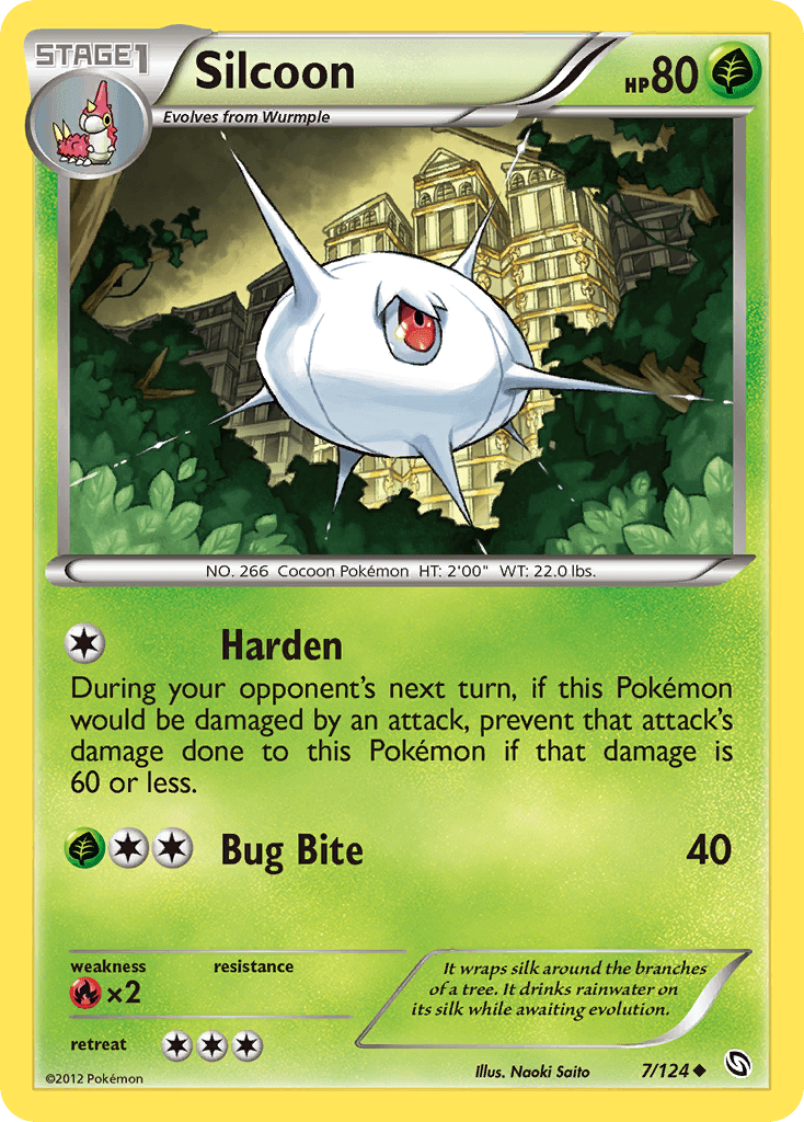 Carta Pokémon Silcoon 7
