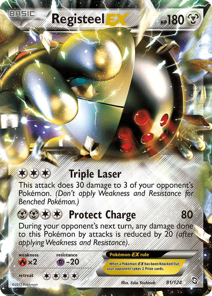 Carta Pokémon Registeel-EX 81