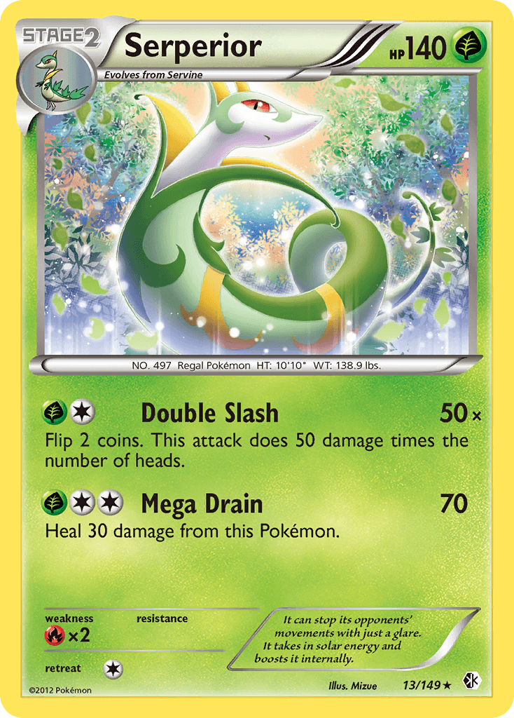 Carta Pokémon Serperior 13